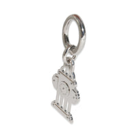 Stainless Steel  Fire Hydrant Pet Collar Charm