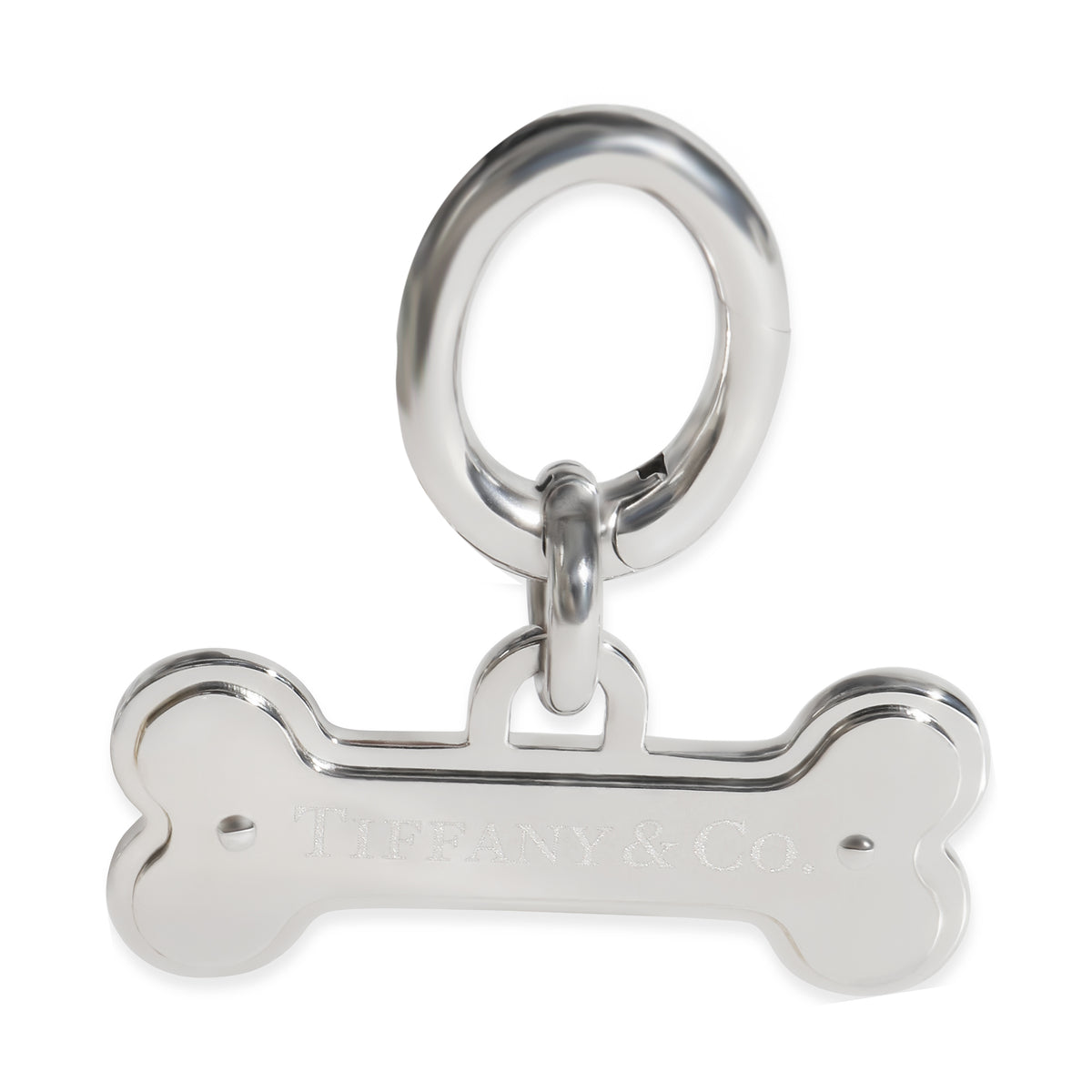 Stainless Steel  Bone Pet Collar Charm