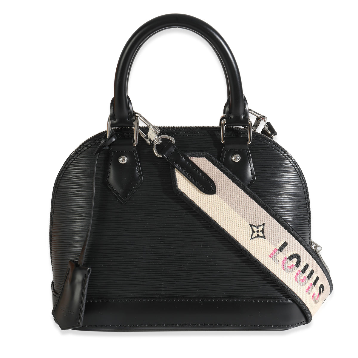 Black Epi Jacquard Alma BB