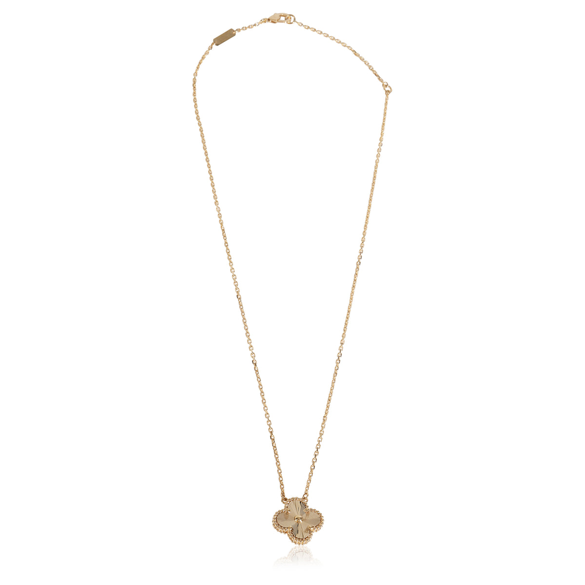 Yellow Gold  Vintage Alhambra Pendant