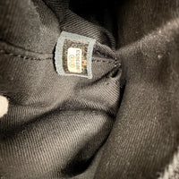 Black Paris Distressed Calfskin Dallas Studded Buckles Flap Bag