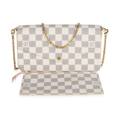 Damier Azur Canvas Felicie Pochette