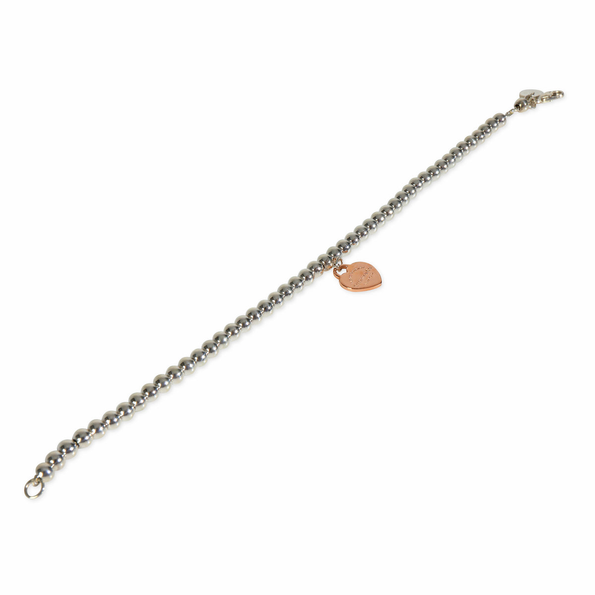 Sterling Silver & Rubedo Return To Tiffany Bracelet