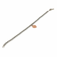 Sterling Silver & Rubedo Return To Tiffany Bracelet