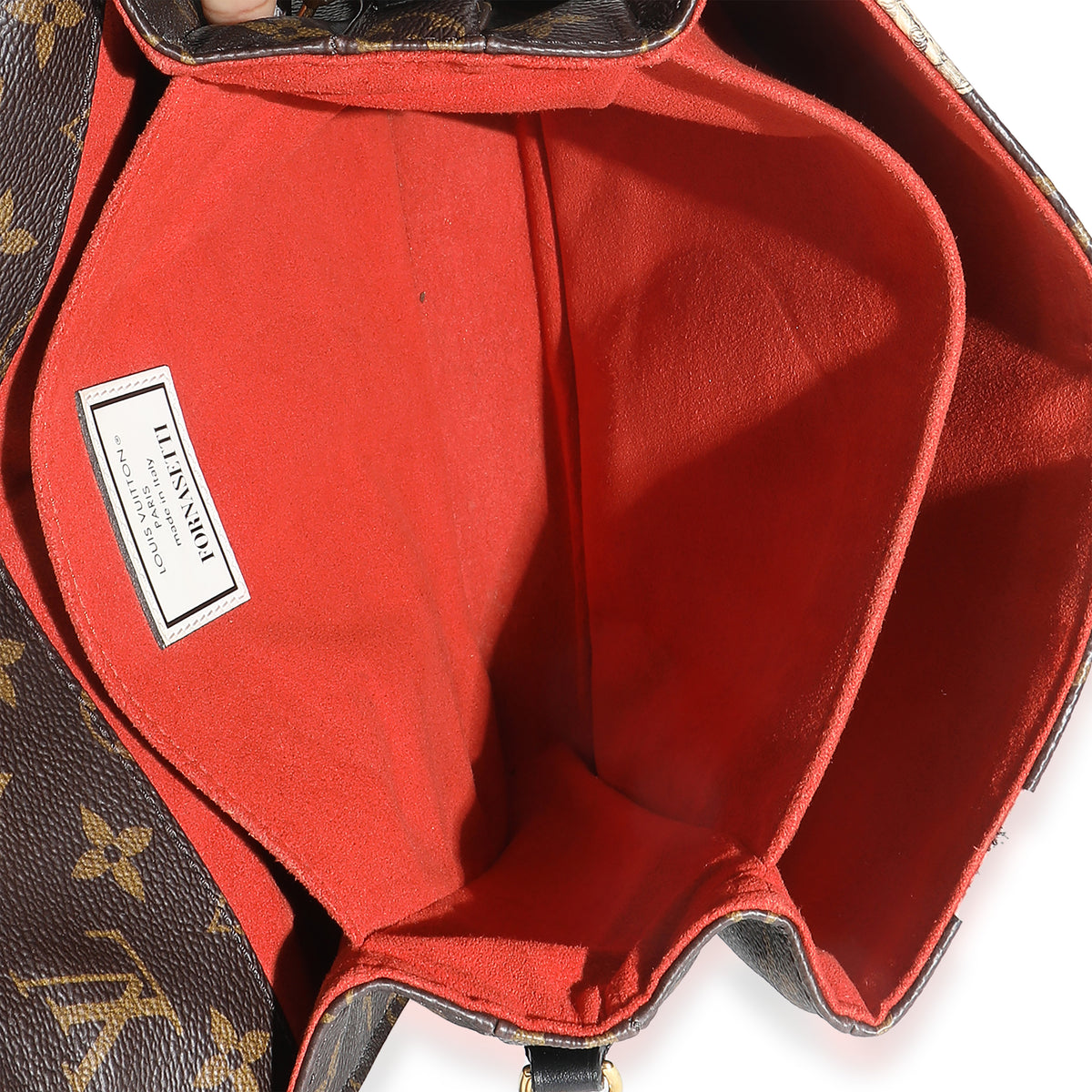 x Fornasetti Monogram Canvas Cameo Pochette Metis