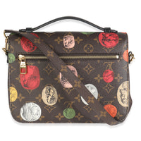 x Fornasetti Monogram Canvas Cameo Pochette Metis