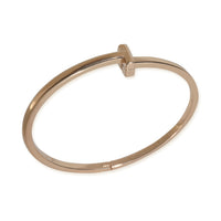 Rose Gold  Tiffany T T1 Narrow Hinged Bracelet
