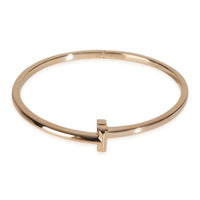 Rose Gold  Tiffany T T1 Narrow Hinged Bracelet