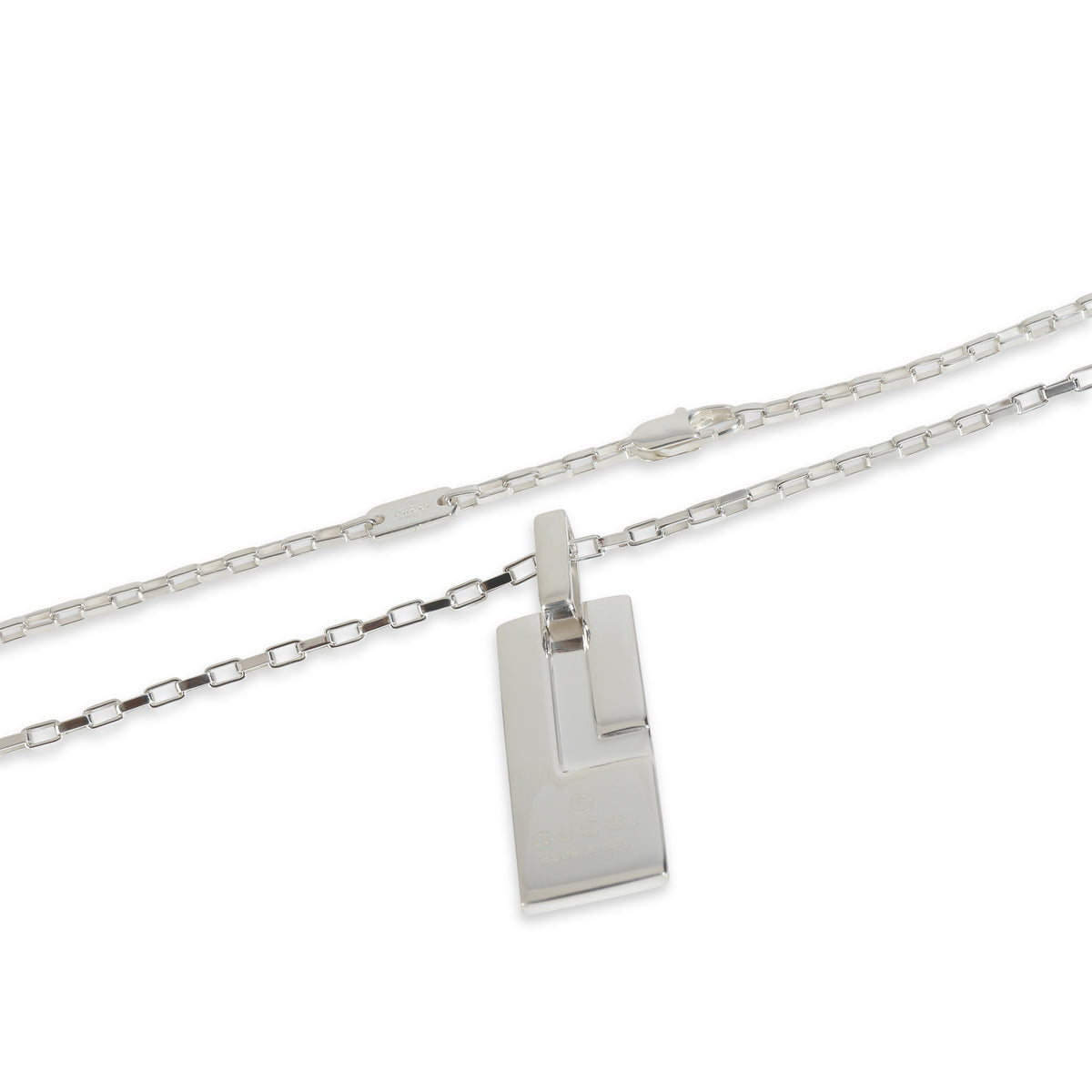 Sterling Silver  G Plate Pendant