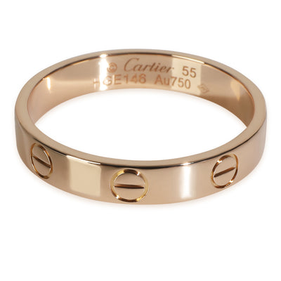 Rose Gold  Small Model Love Ring