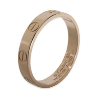 Rose Gold  Small Model Love Ring