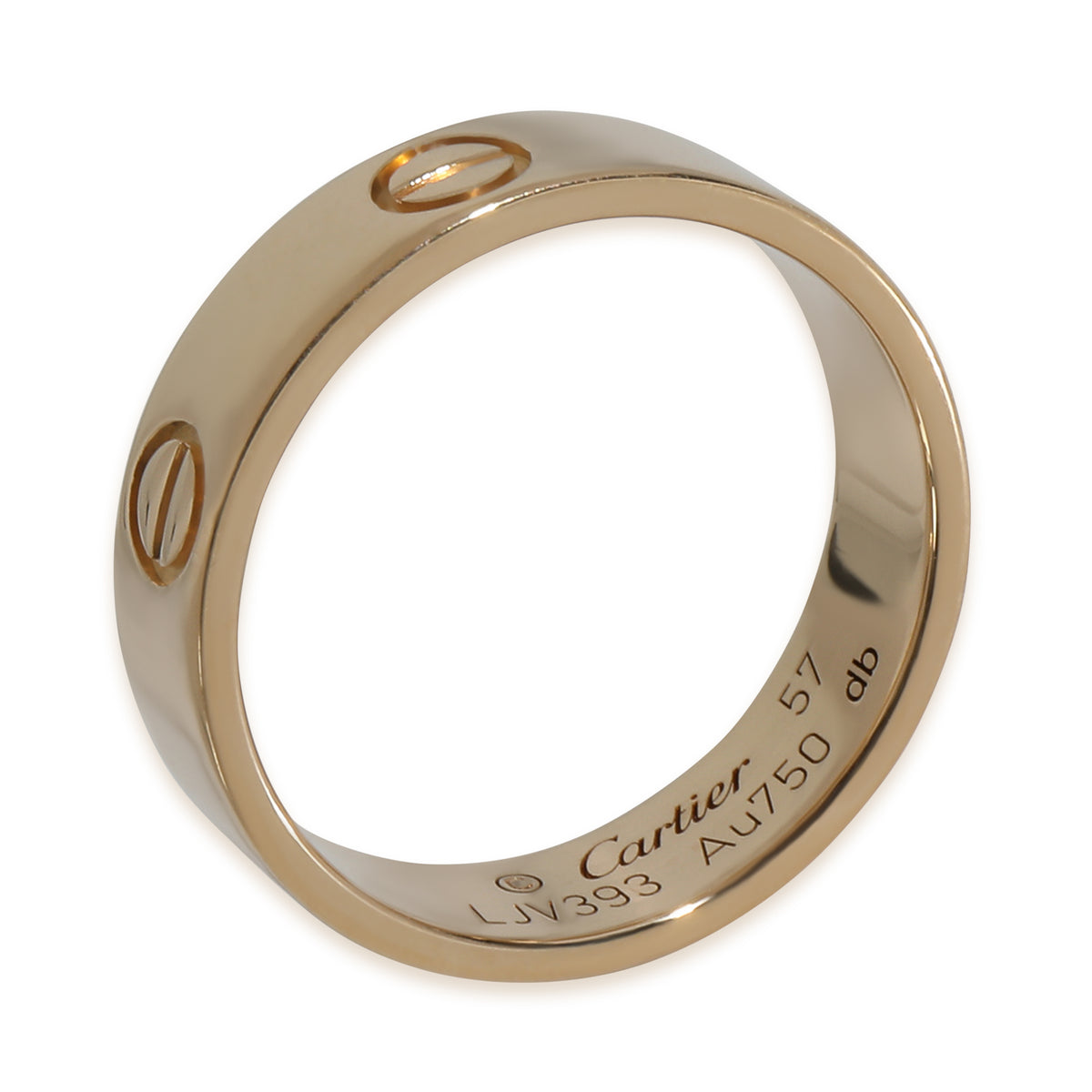 Yellow Gold  Love Ring