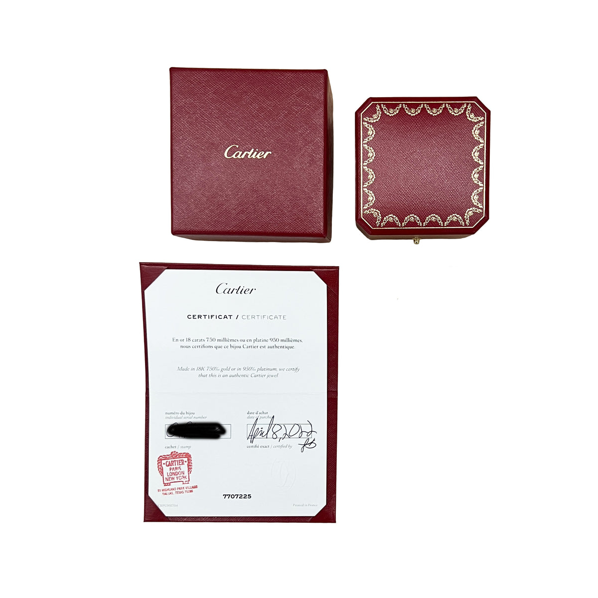 White Gold  Love Ring