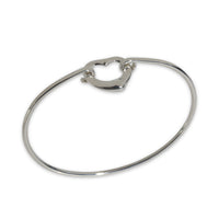 Sterling Silver  Elsa Peretti Open Heart Bracelet