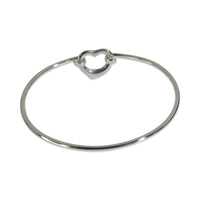 Sterling Silver  Elsa Peretti Open Heart Bracelet