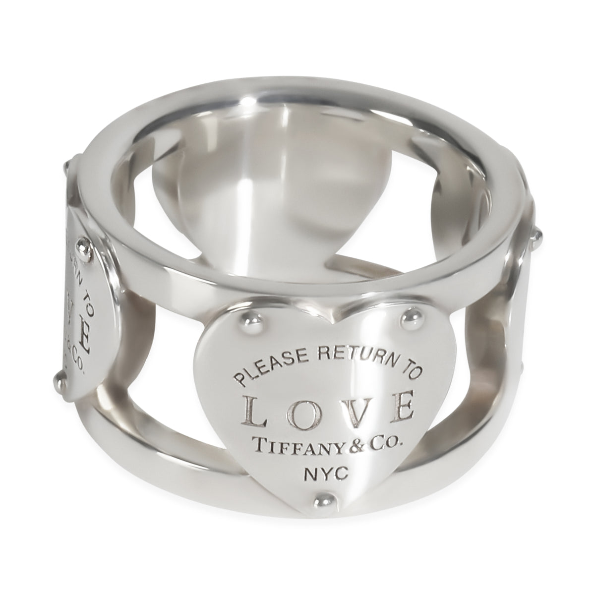 Sterling Silver  Return To Tiffany Ring