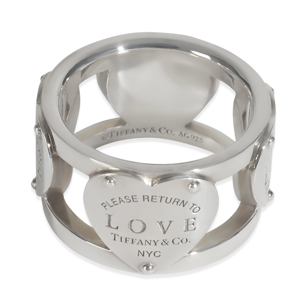 Sterling Silver  Return To Tiffany Ring
