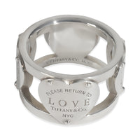 Sterling Silver  Return To Tiffany Ring