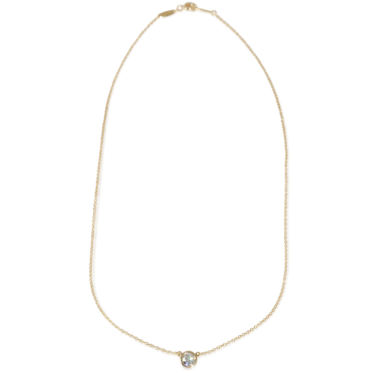 Yellow Gold Diamond Elsa Peretti Diamonds By The Yard Pendant