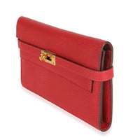 Rouge Tomate Mysore Chevre Kelly Wallet GHW