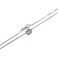 Sterling Silver Morganite Chatelaine