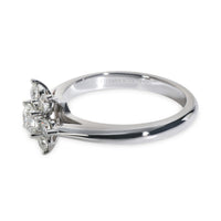 Tiffany & Co. Platinum Diamond Flower Ring bv