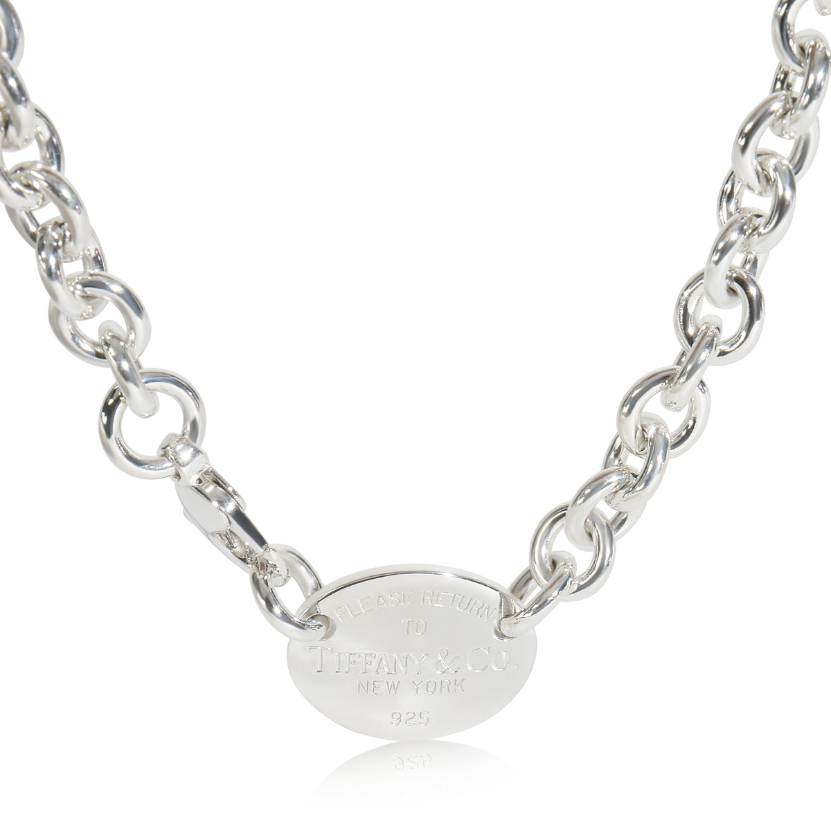 Sterling Silver  Return To Tiffany Necklace
