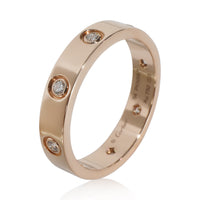 Rose Gold Diamond Small Model Love Ring