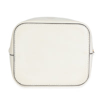 White TPU FF Vitello Grace F is Fendi Mini Mon Tresor Bucket Bag
