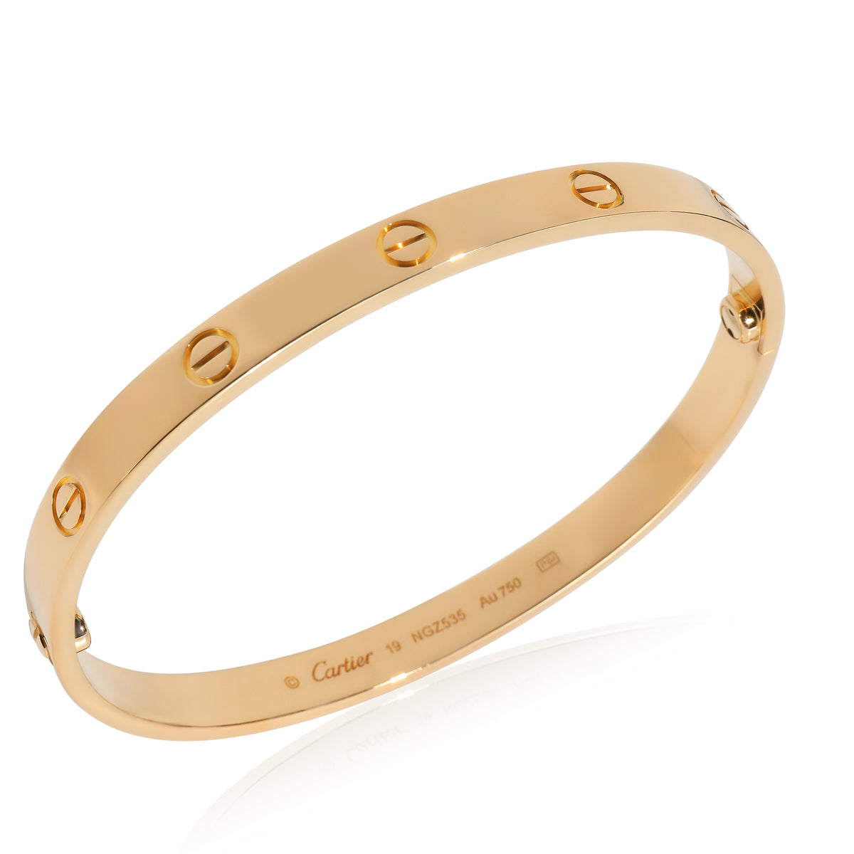 Yellow Gold  Love Bracelet