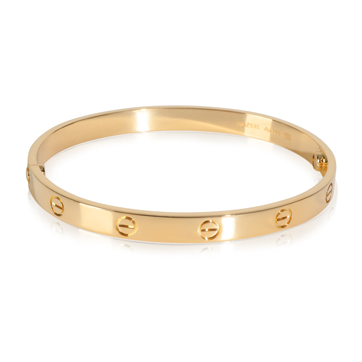 Yellow Gold  Love Bracelet