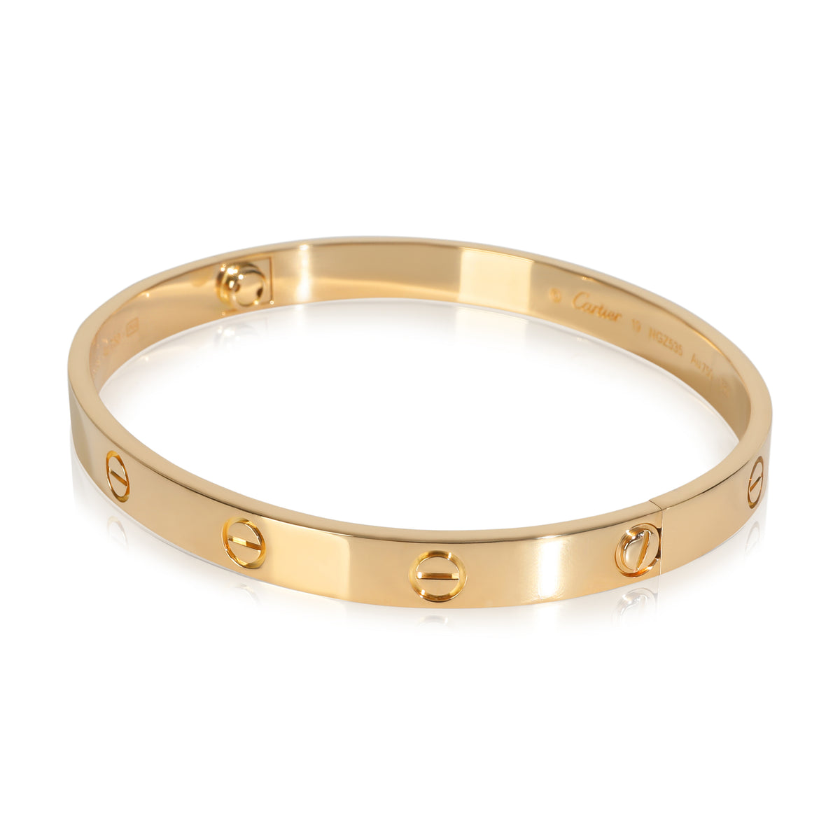 Yellow Gold  Love Bracelet