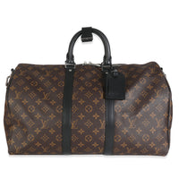 Monogram Macassar Keepall Bandouliere 45