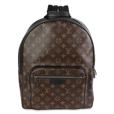 Monogram Canvas Josh Backpack