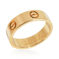 Yellow Gold  Love Ring