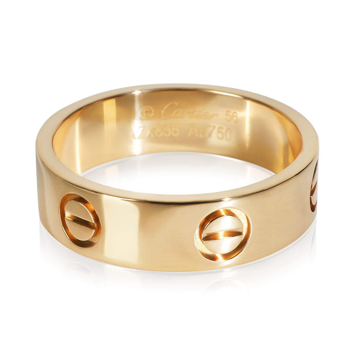 Yellow Gold  Love Ring