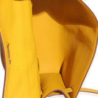 Jaune Ambre Swift Kelly Pochette GHW