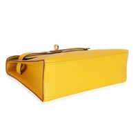 Jaune Ambre Swift Kelly Pochette GHW