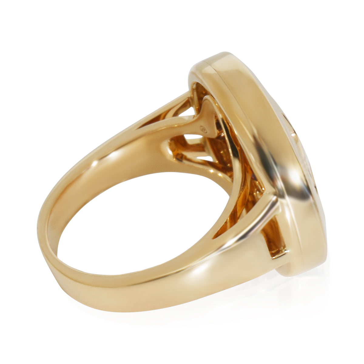 Yellow Gold Citrine and Amethyst Pasha de Cartier Ring