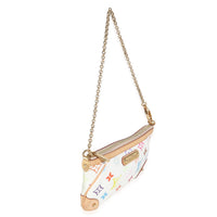 White Multicolor Canvas Milla Pochette MM