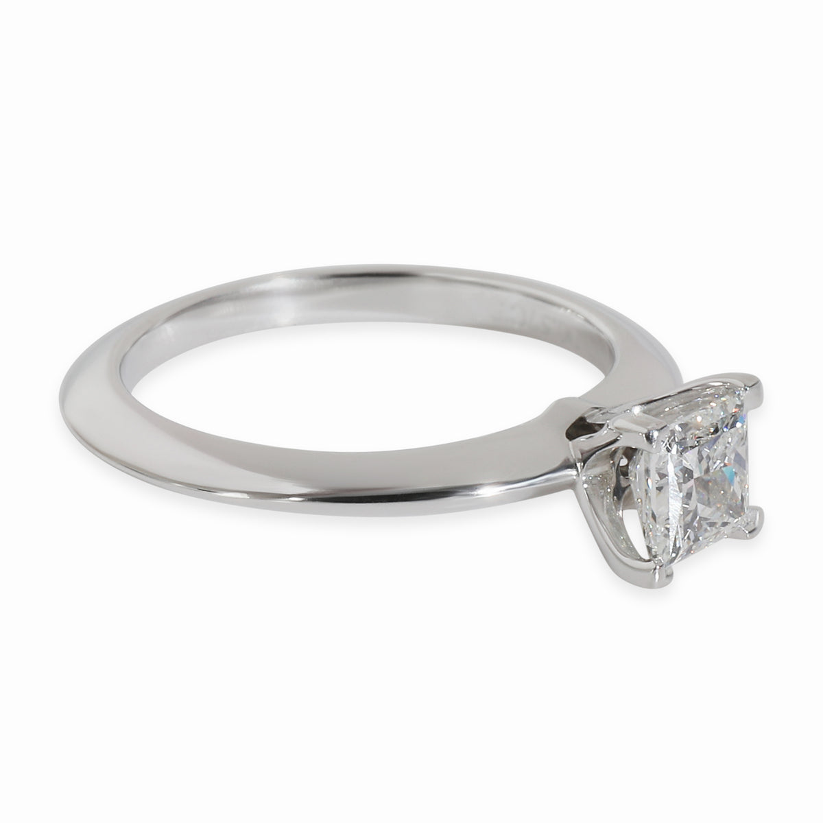 0.51 ct Princess Diamond Engagement Ring