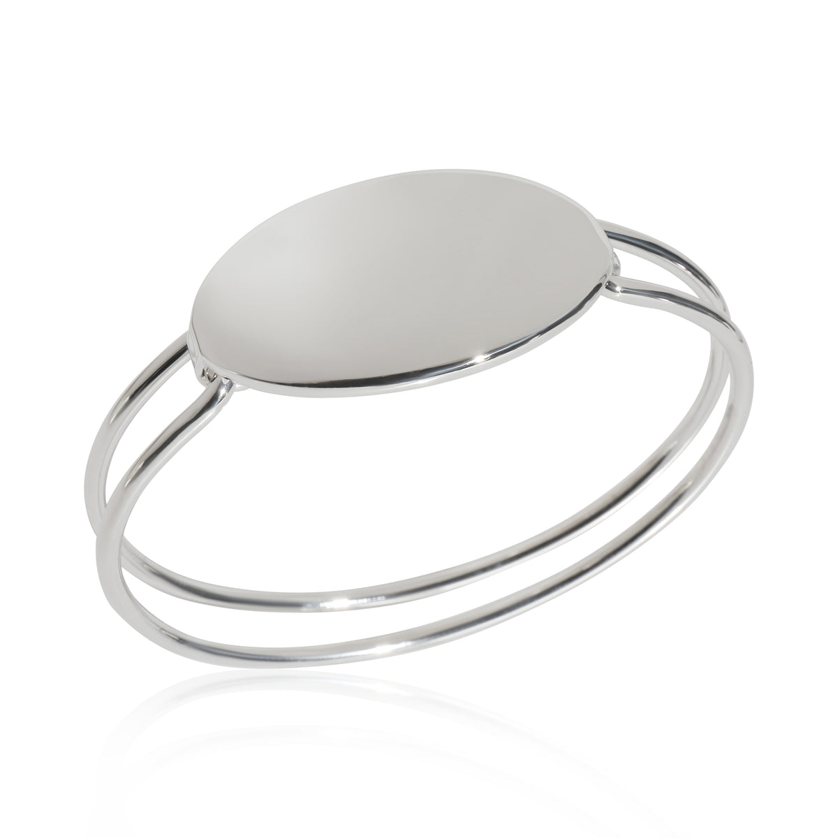 Sterling Silver Oval ID Bracelet