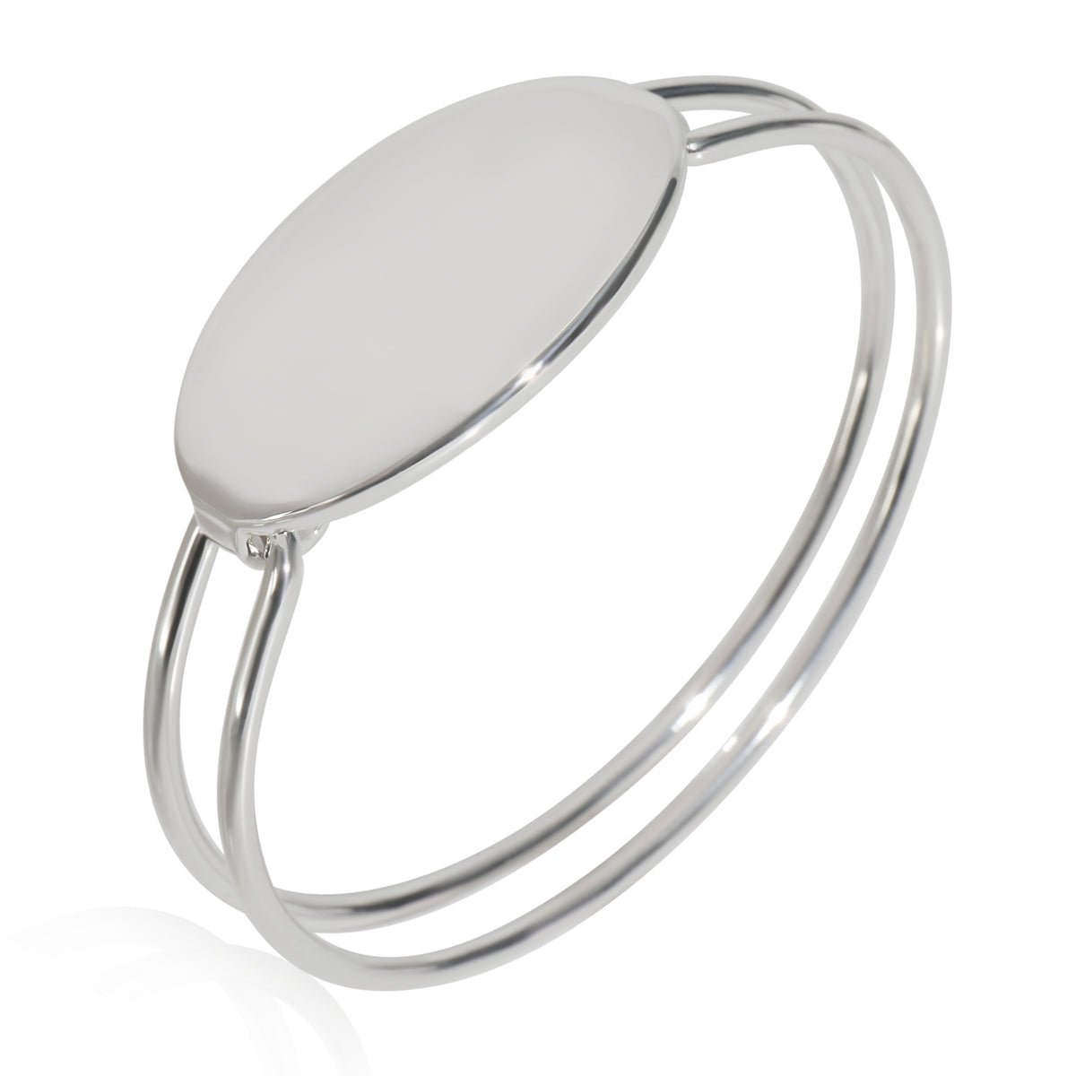 Sterling Silver Oval ID Bracelet