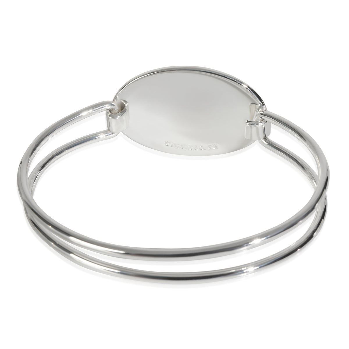 Sterling Silver Oval ID Bracelet