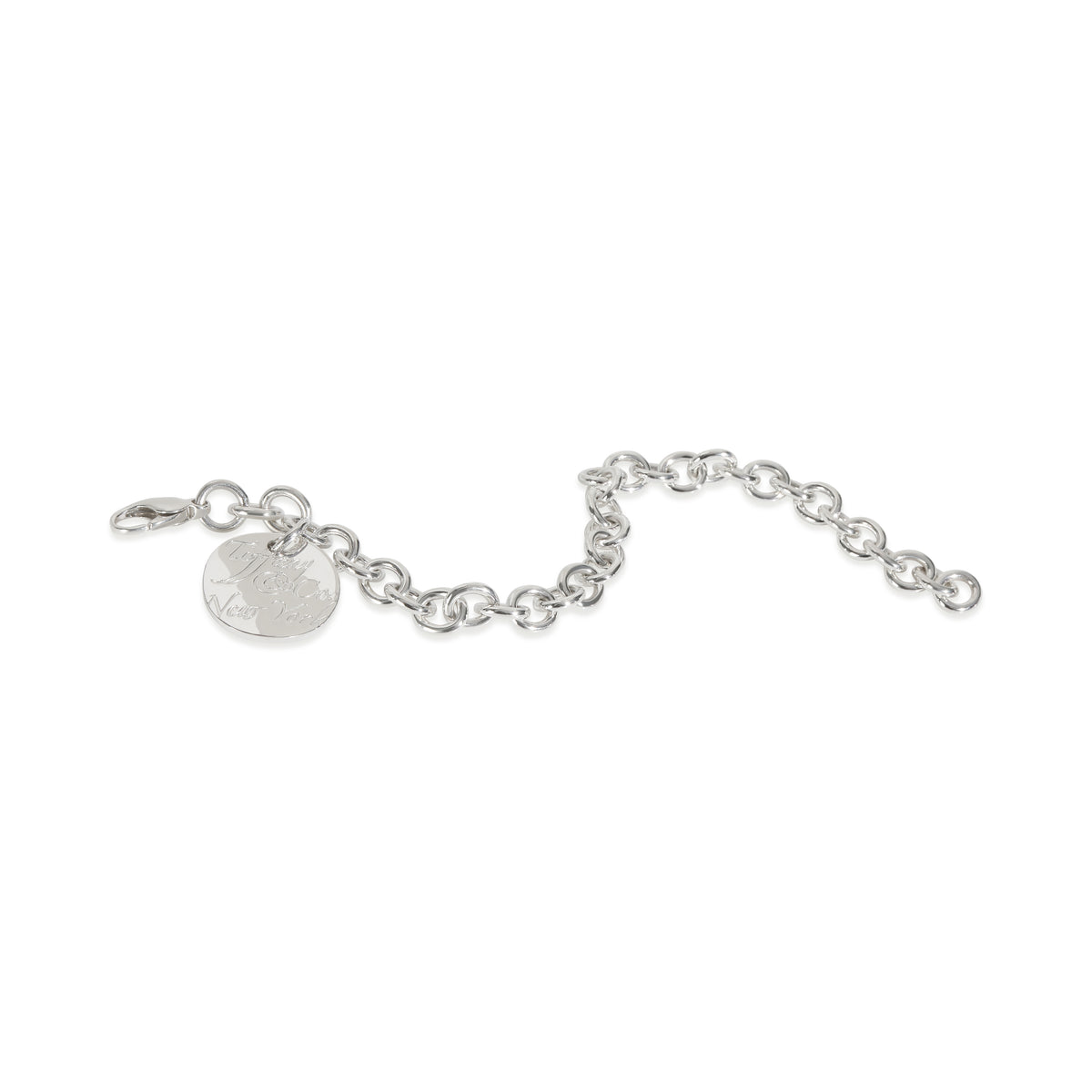 Sterling Silver  Notes Charm Bracelet