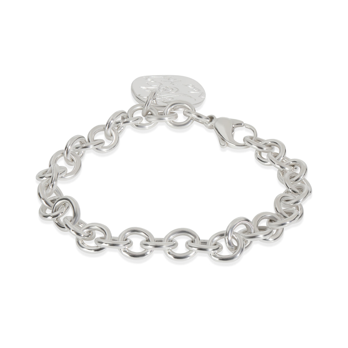 Sterling Silver  Notes Charm Bracelet