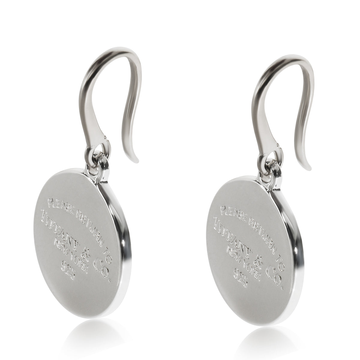 Sterling Silver  Return To Tiffany Earrings