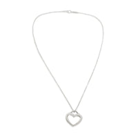 Sterling Silver  Heart Pendant
