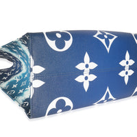 Blue Monogram Escale Canvas Onthego GM