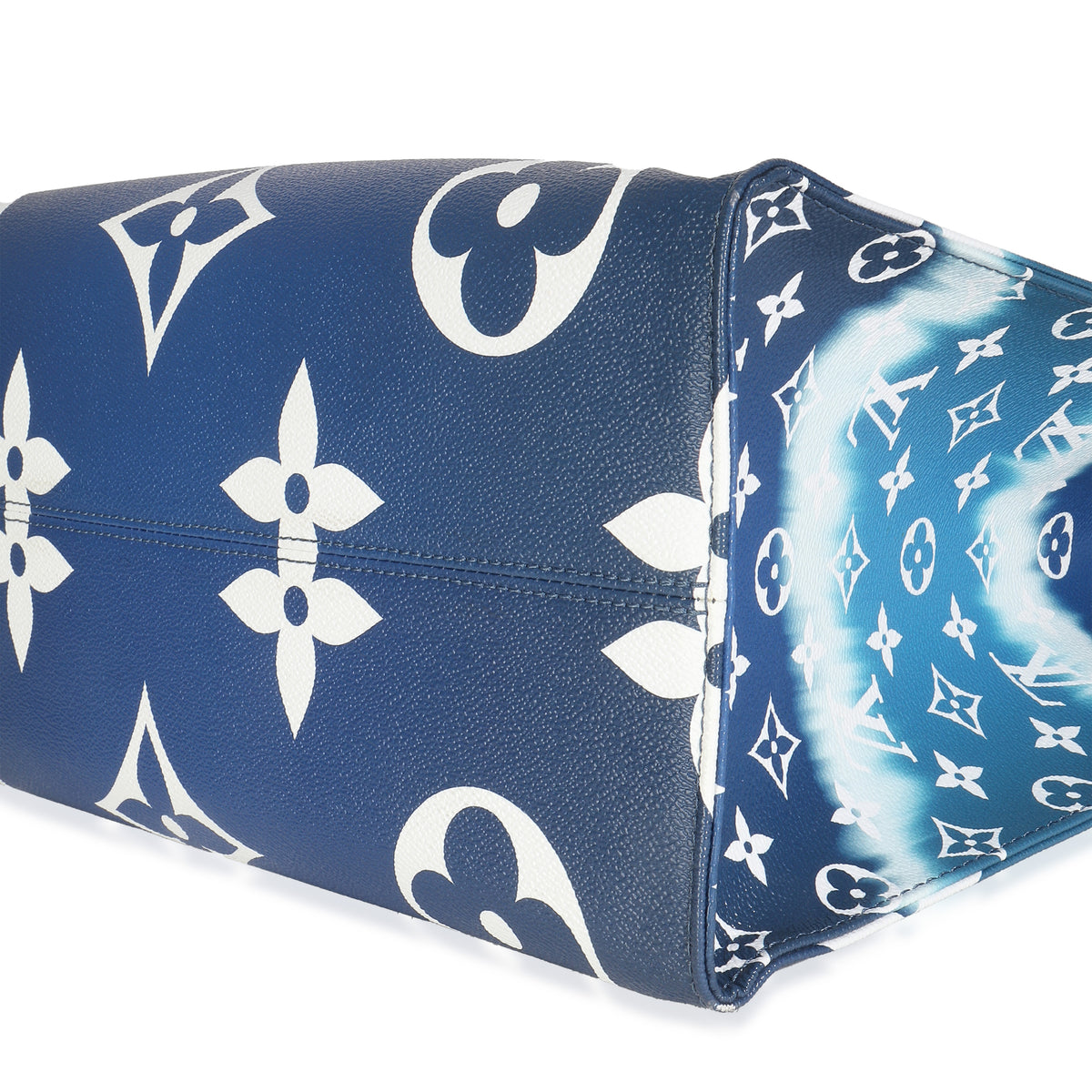 Blue Monogram Escale Canvas Onthego GM